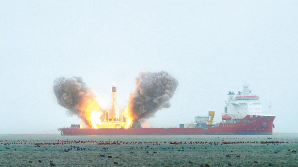 “引力一號(hào)遙二·海瀾之家號(hào)”運(yùn)載火箭成功發(fā)射